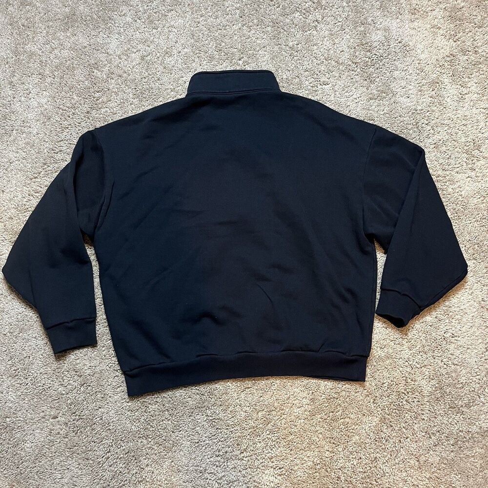 Alo Black Quarter Zip Accolade Pullover Mens Size Large Black - Picture 6 of 6
